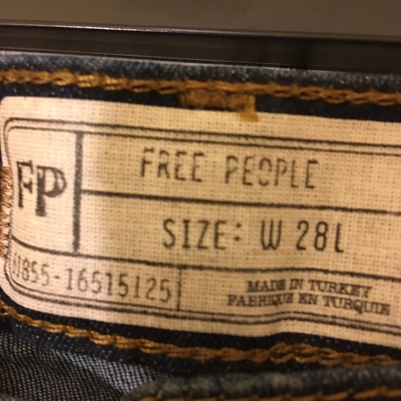 Free People Busted Knee Skinny Jeans - Picture 3 of 5